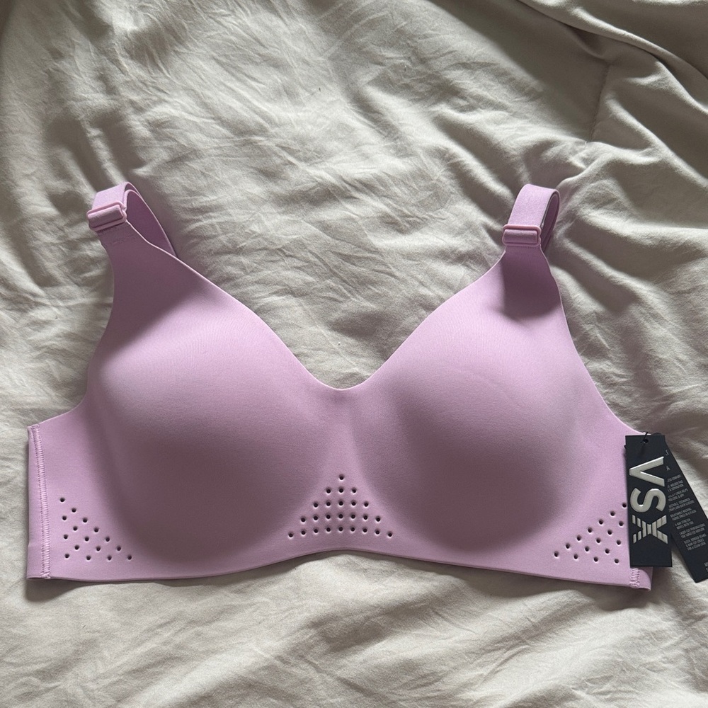 VSX light lavender Wireless Seamless Sports Bra